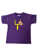 Luigi Purple SS Tshirt with Football and Goal
