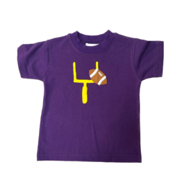 Luigi Purple SS Tshirt with Football and Goal