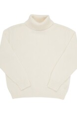 The Beaufort Bonnet Company Townsend Turtleneck Sweater, Palmetto Pearl