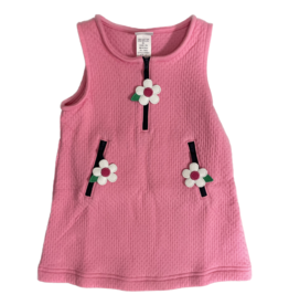 Florence Eiseman Knit Jumper With Flower Zipper Pulls