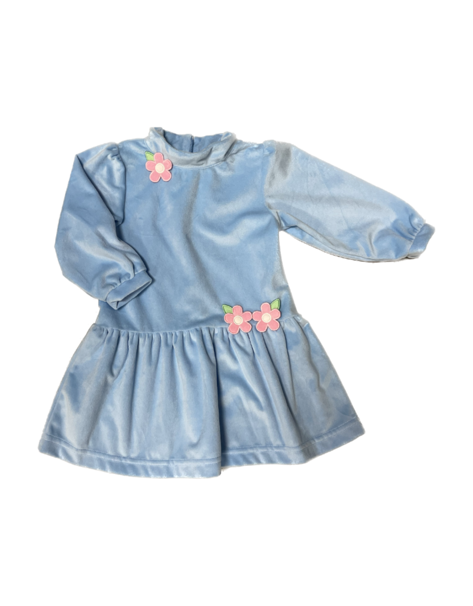 Florence Eiseman Velour Dress With Flowers