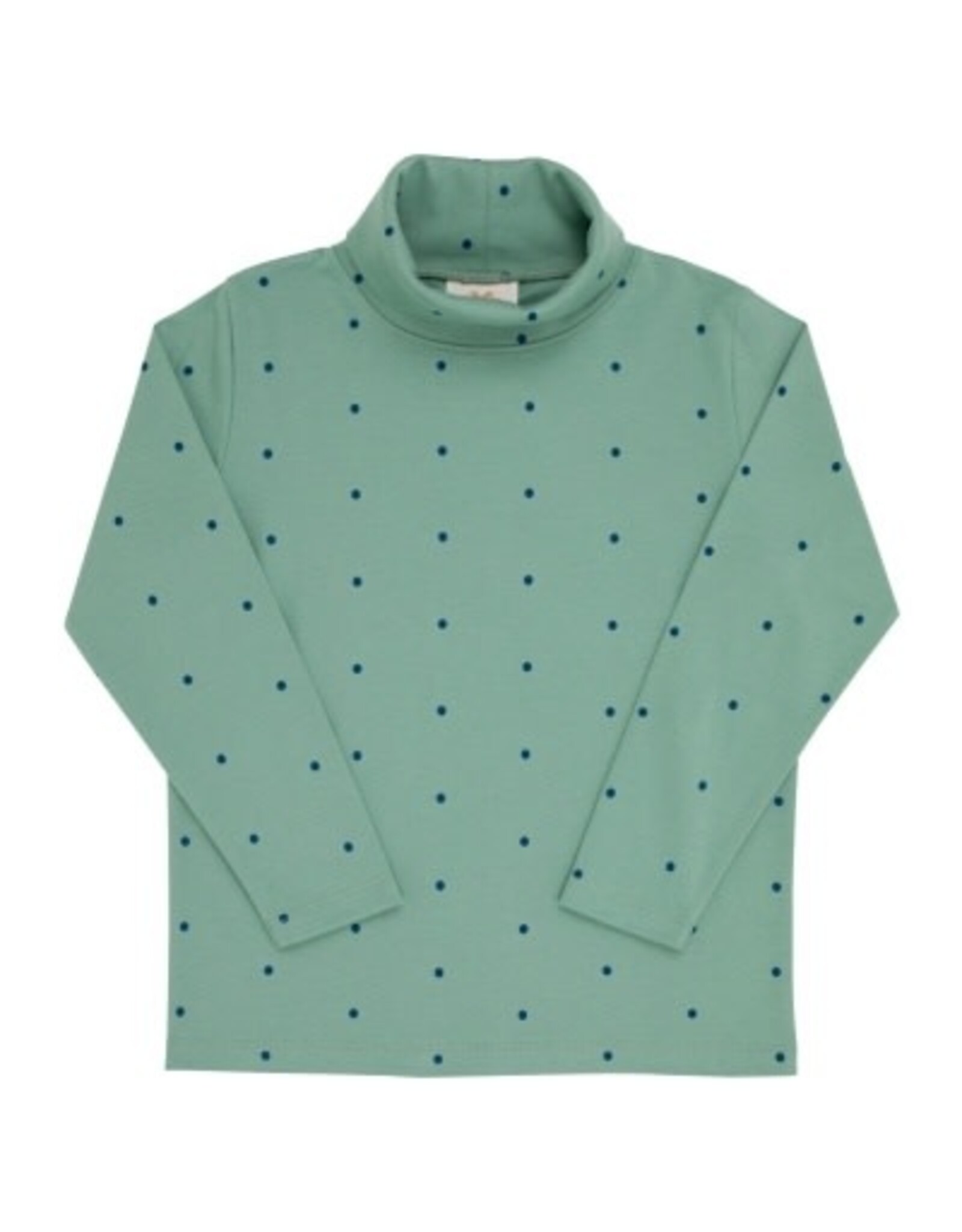The Beaufort Bonnet Company Tatums Turtleneck Shirt, Gallatin Green Microdot