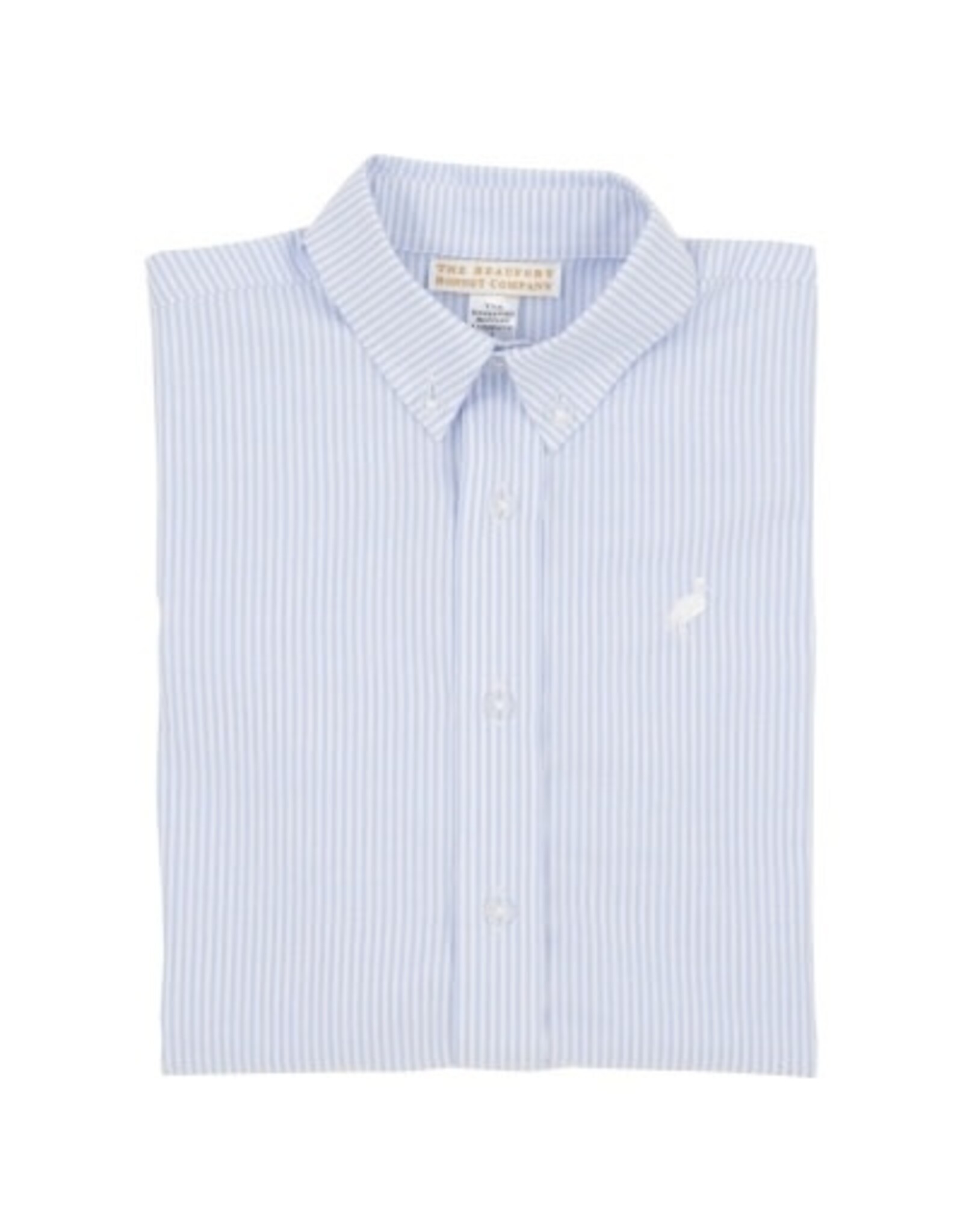 The Beaufort Bonnet Company Dean's List Dress Shirt Oxford Blue Stripe