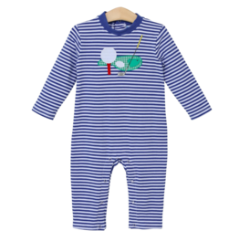 Trotter Street Kids Golf Applique Romper