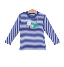 Trotter Street Kids Golf Applique Shirt