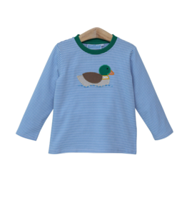 Trotter Street Kids Duck Applique Shirt