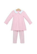 Trotter Street Kids Claire Long Sleeve Pants Set Light Pink