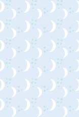 Lila + Hayes Goodnight Moon Blanket, Blue
