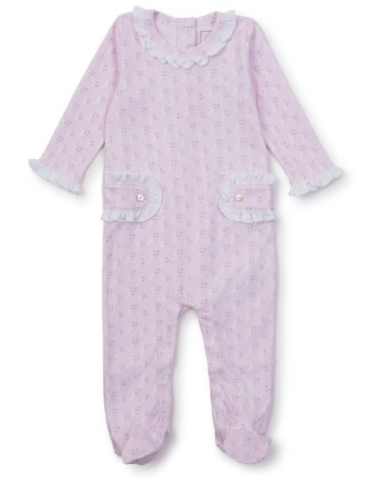 Lila + Hayes Lucy Romper, Goodnight Moon Pink