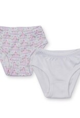 Lila + Hayes Lauren Underwear Set, Fairy Tales & White