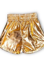 Belle Cher BC Gold Metallic Shorts