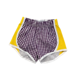 Blended Spirit Purple and Gold Gameday Windshorts