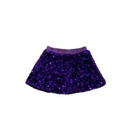 Lulu Bebe LLC Purple Sequin Skort