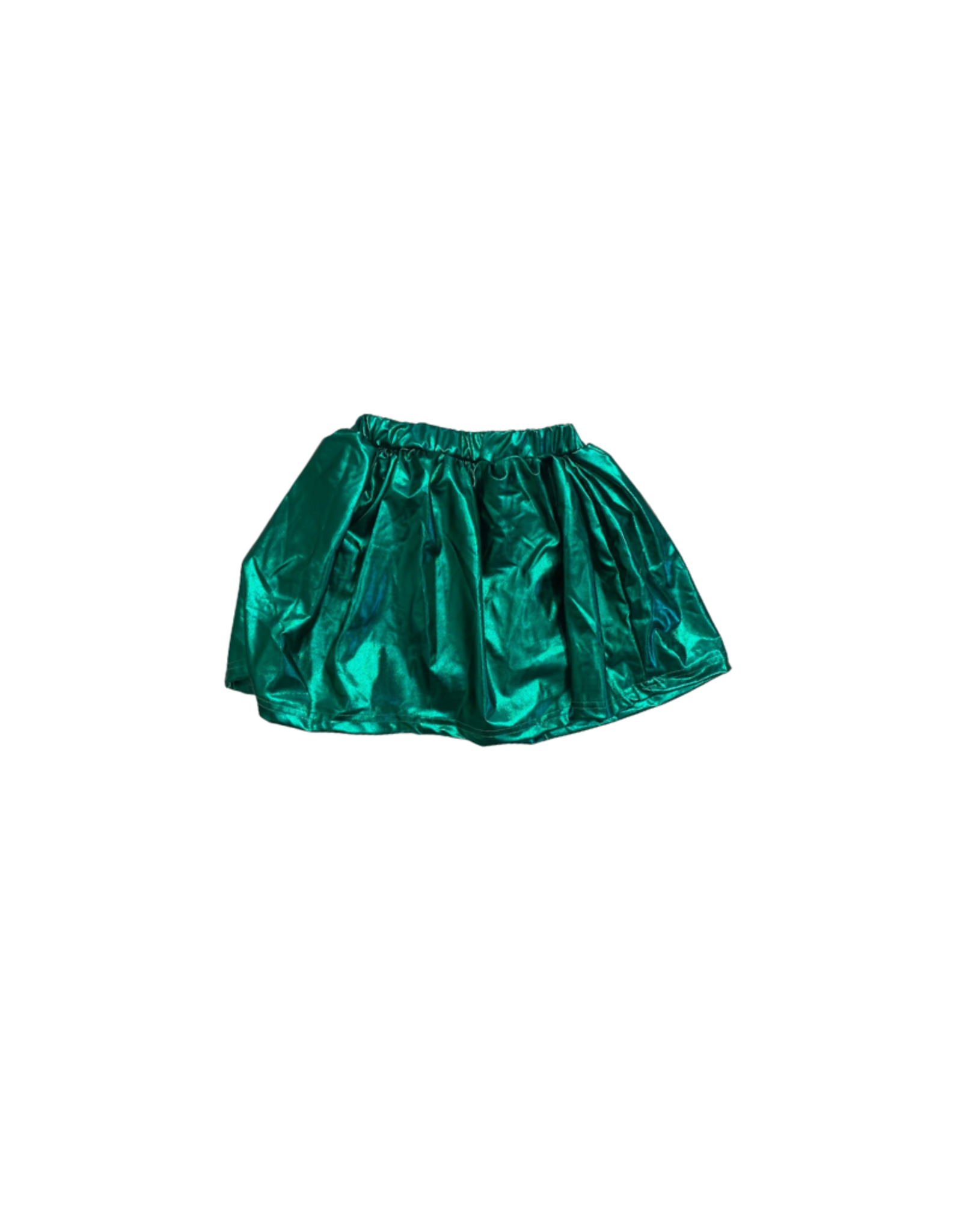 Belle Cher BC Green Metallic Skort