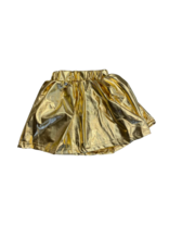 Belle Cher BC Gold Metallic Skort