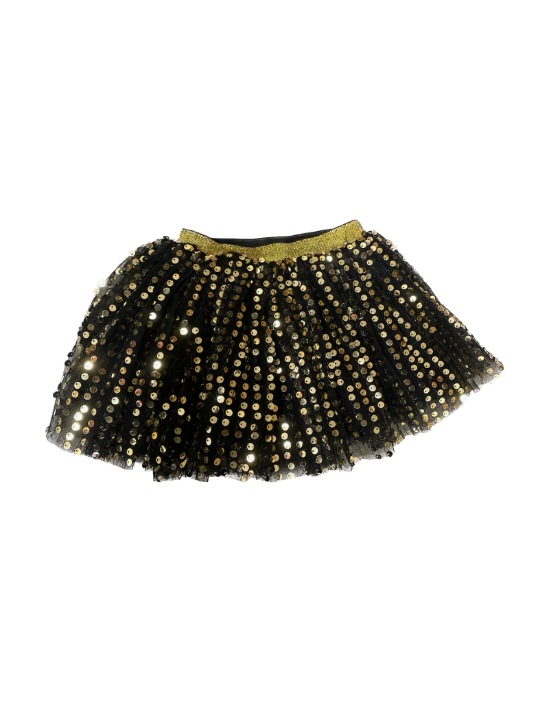 Daga - Shine & Glow Sequin Tutu Dress - Black main image 1