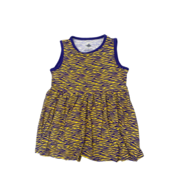 Belle Cher Tiger Stripe Dress