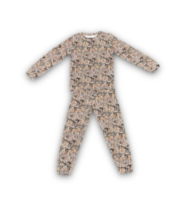 Belle Cher Real Oak Camo Pajamas