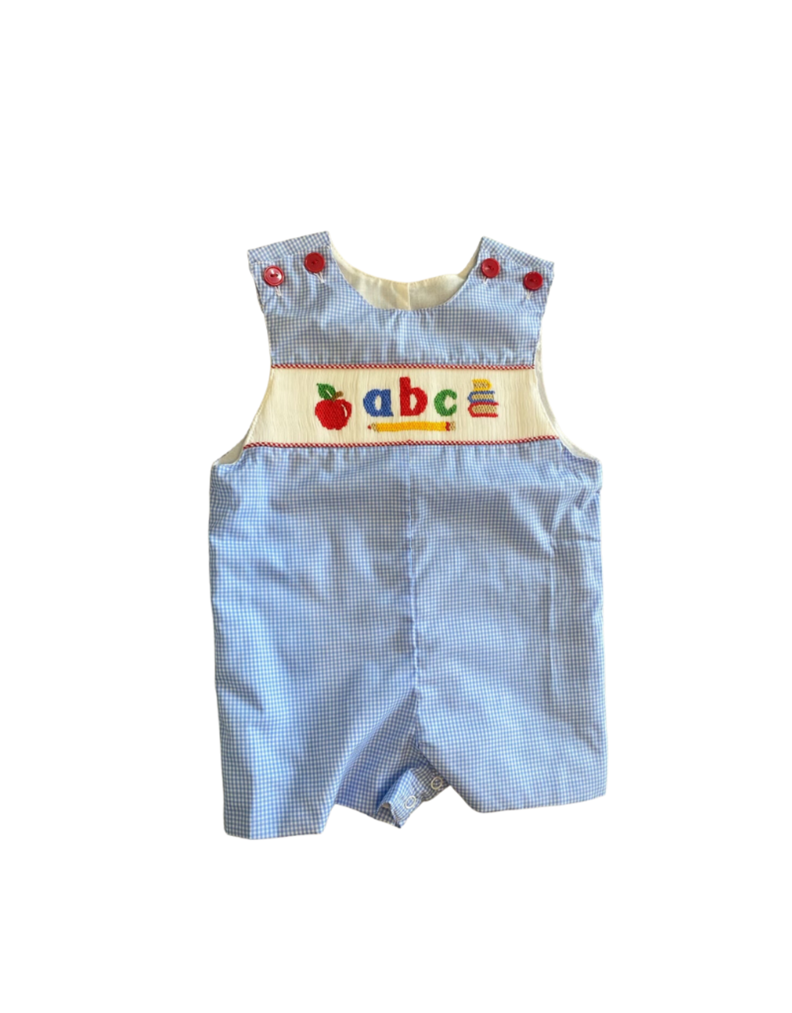 Remember Nguyen Blue Gingham Hayes Shortall, Learning My ABCs