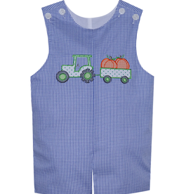 Remember Nguyen Royal Blue Hayes Shortall with Pumpkin Tractor