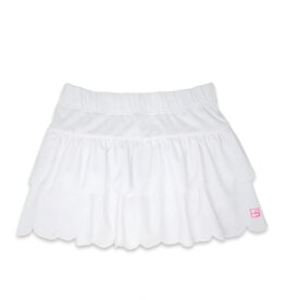 SET White Sally Tier Skirt