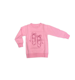 Mustard & ketchup Pink Ballet Sweatshirt