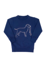 Mustard & Ketchup Navy Dog Sweatshirt