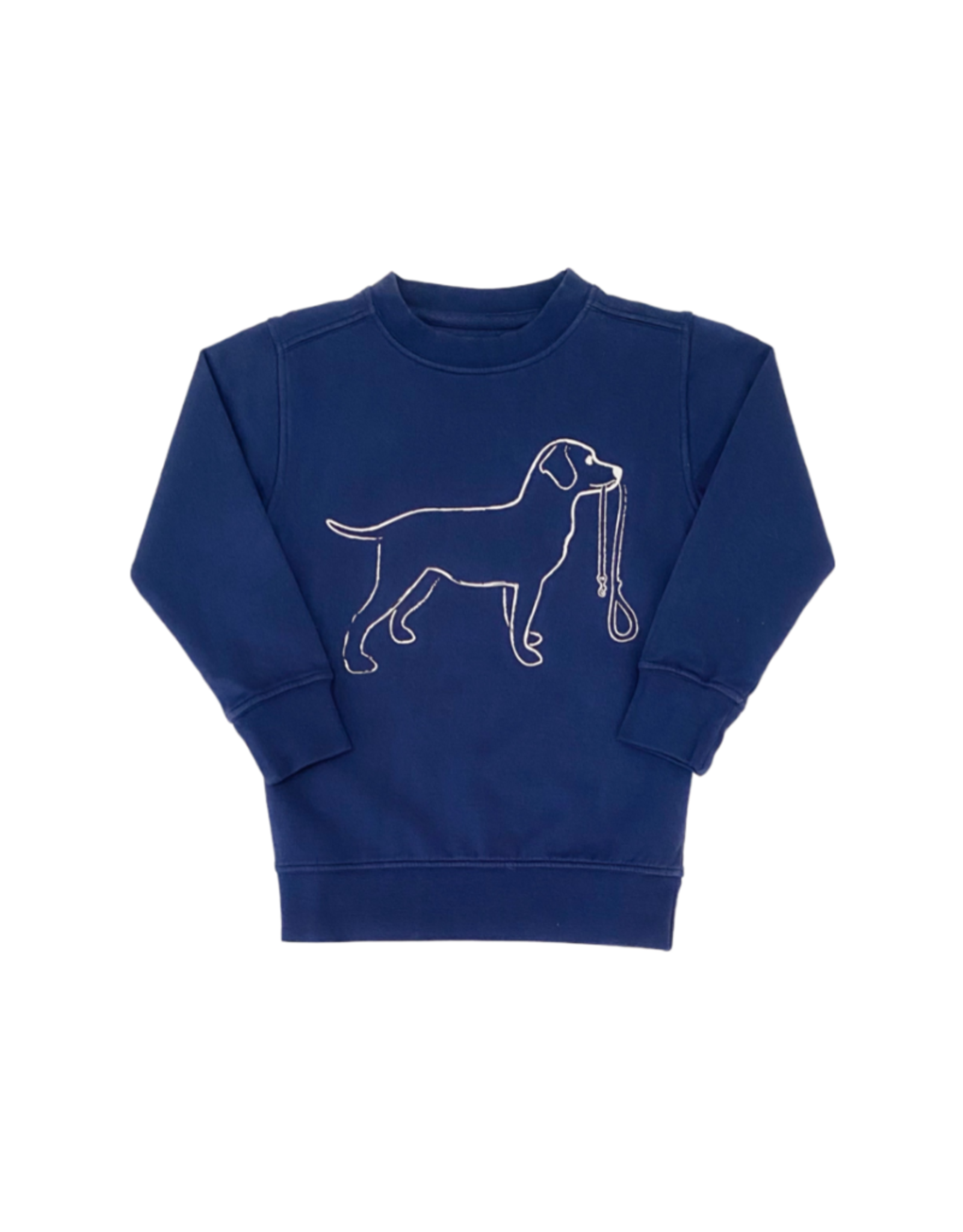 Mustard & Ketchup Navy Dog Sweatshirt