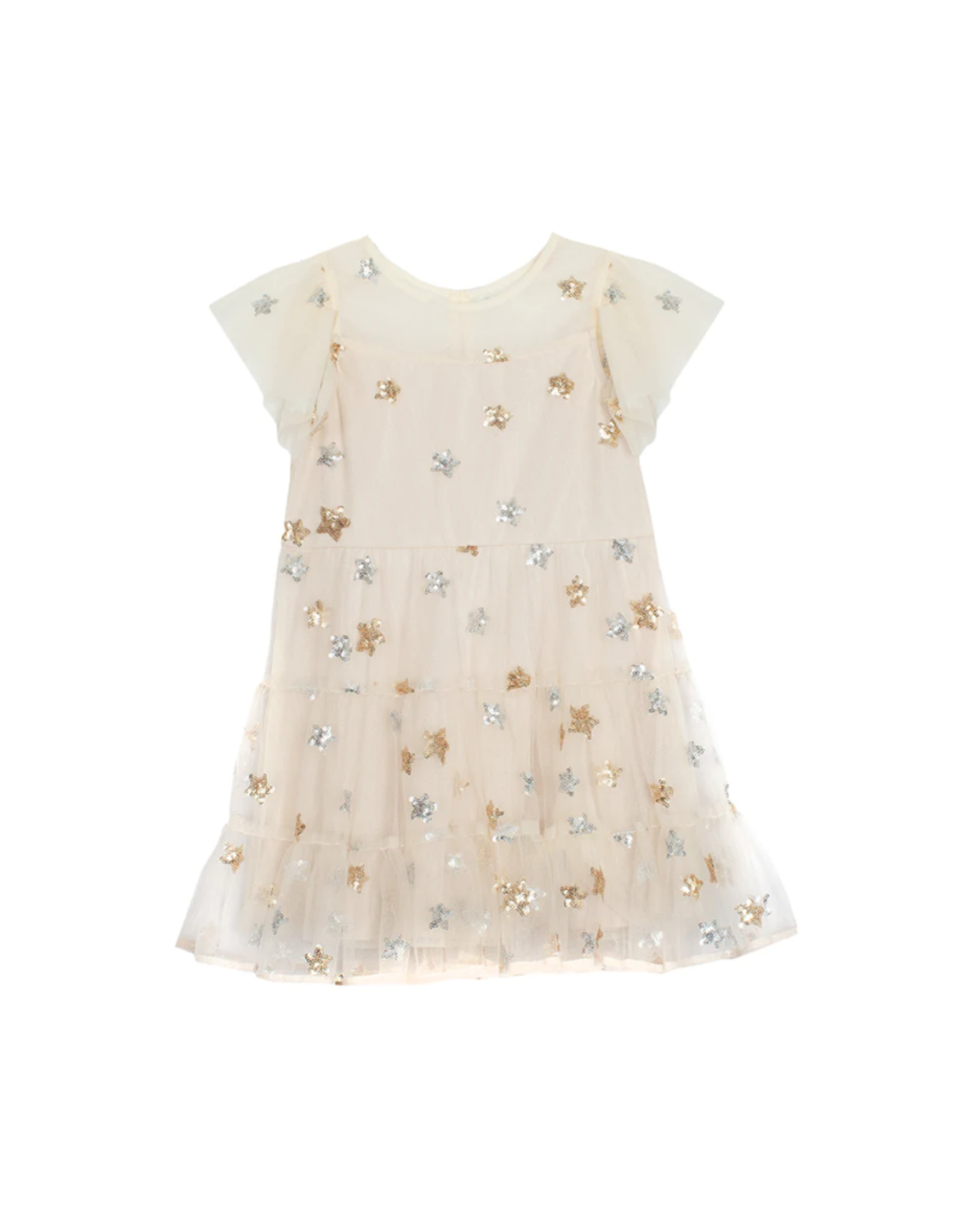 Mabel And Honey Nutcracker Embroidered Tulle Dress