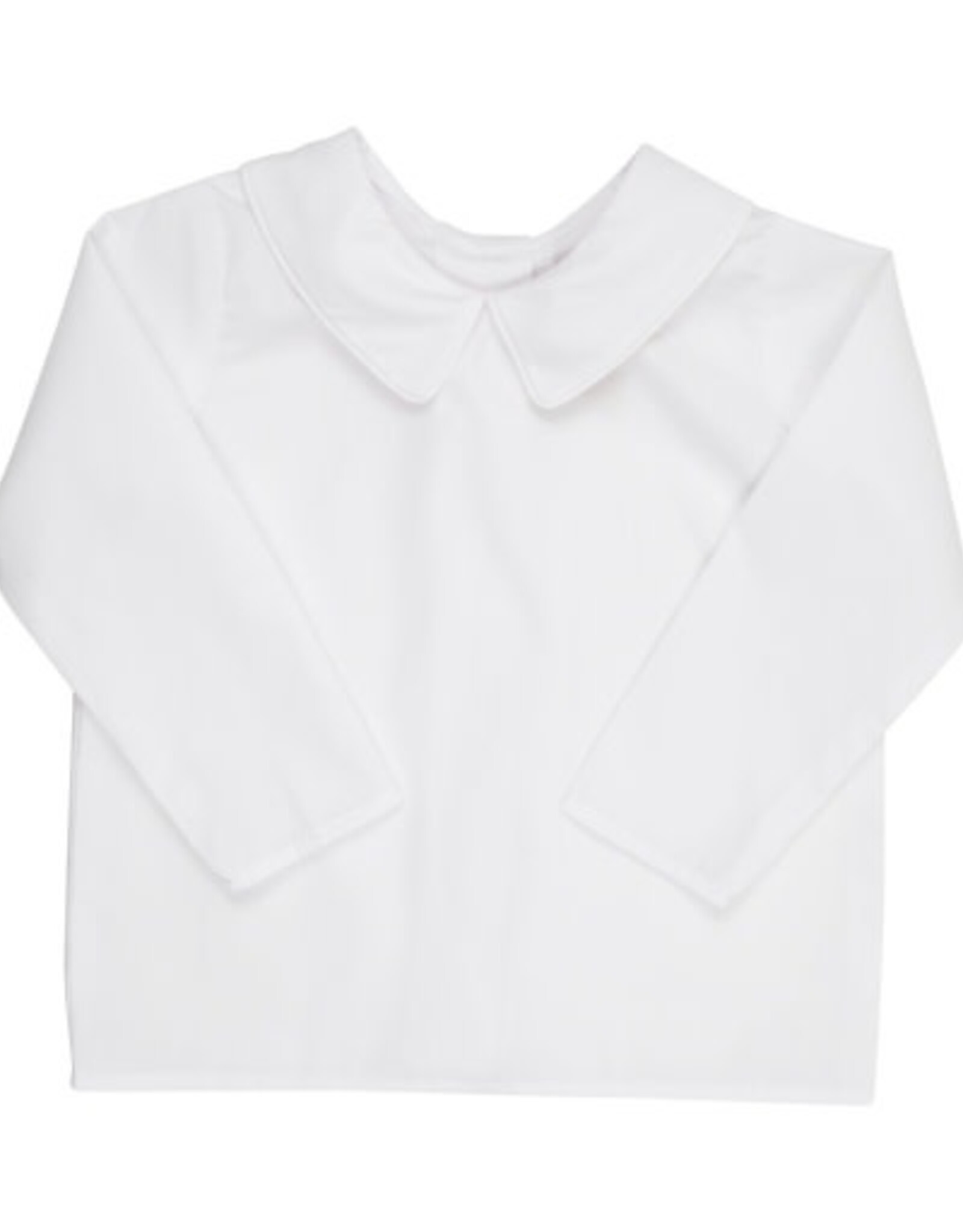 The Beaufort Bonnet Company Peter Pan Woven LS Shirt, Worth Ave White