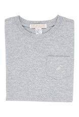 The Beaufort Bonnet Company Carter Crewneck LS w/ Pocket, Gratz Park Gray