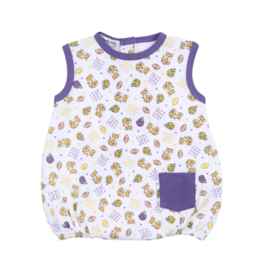 Magnolia Baby Tiger Football Printed Sleeveless Boy Bubble