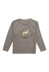 Properly Tied Performance Tee LS Whitetail Deer Tan