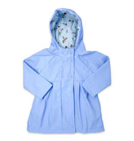 LullabySet Rainy Day Raincoat, Blue/Hunter