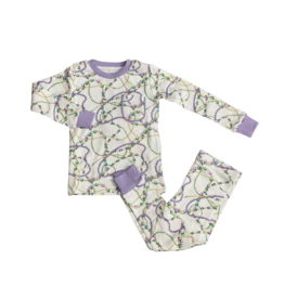 Nola Tawk Just Here for the Beads Cotton PJ Set