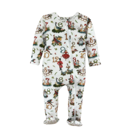 Velvet Fawn 12 Days Modal Zipper Pajama