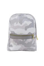 Mint Snow Camo Seersucker Medium Backpack