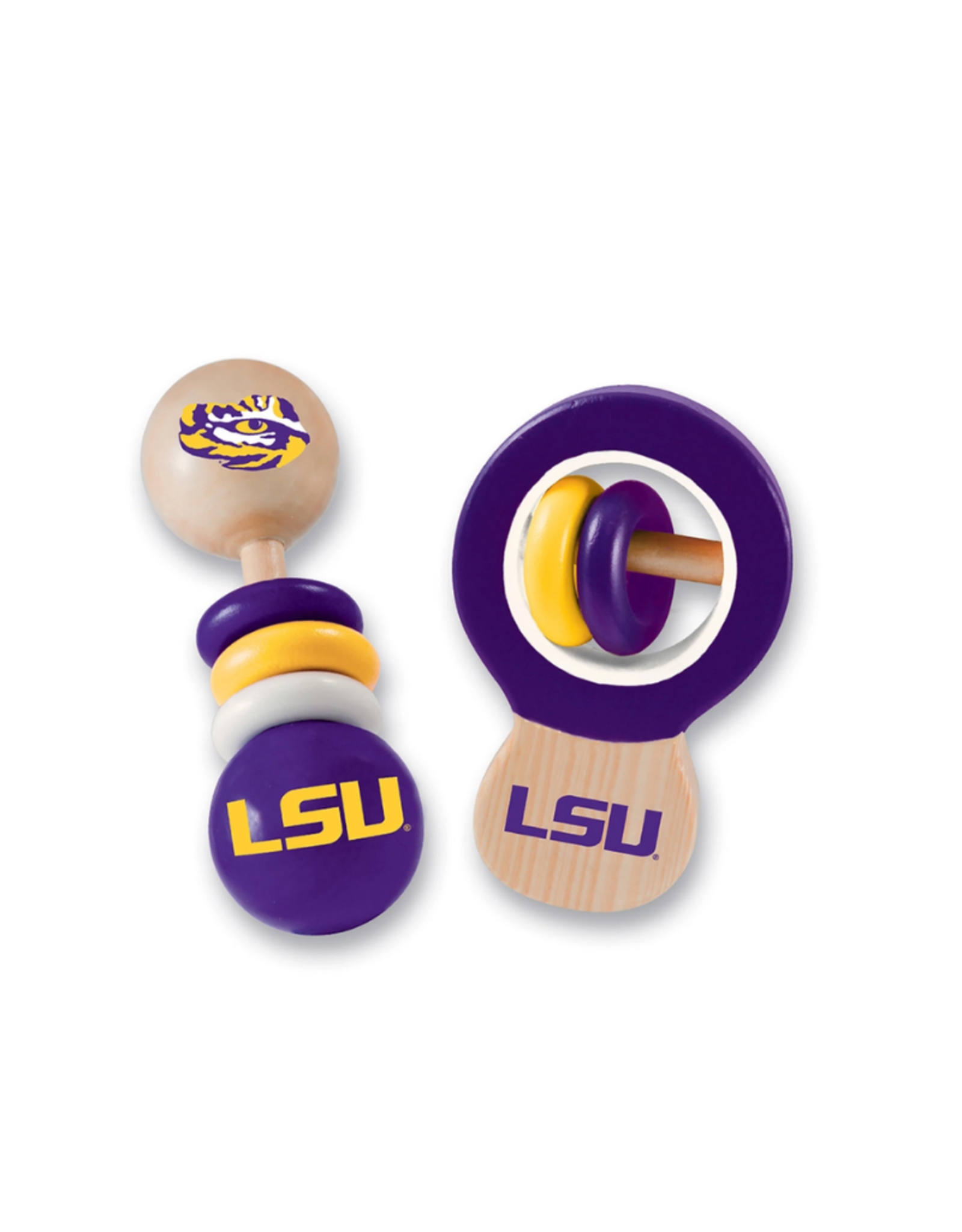 Masterpieces Louisiana State Rattle 2-Pack
