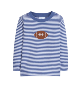 Little English Applique T-Shirt- Football