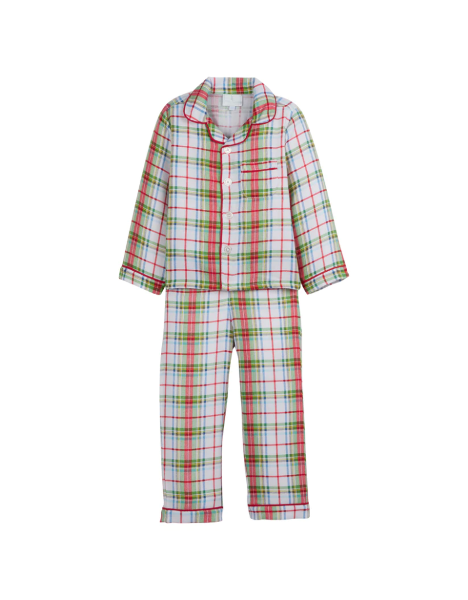 Little English Classic Pajama Set, Douglas Plaid