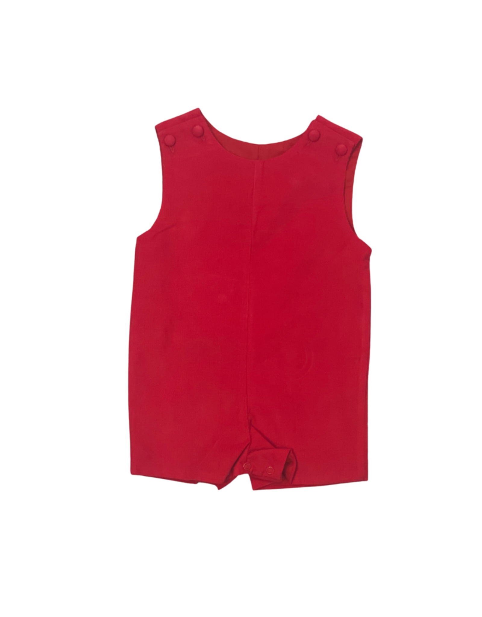 Zuccini Ashton Red Corduroy Shortall