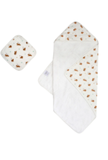 Bamboo Little Tiger Hooded Towel Set