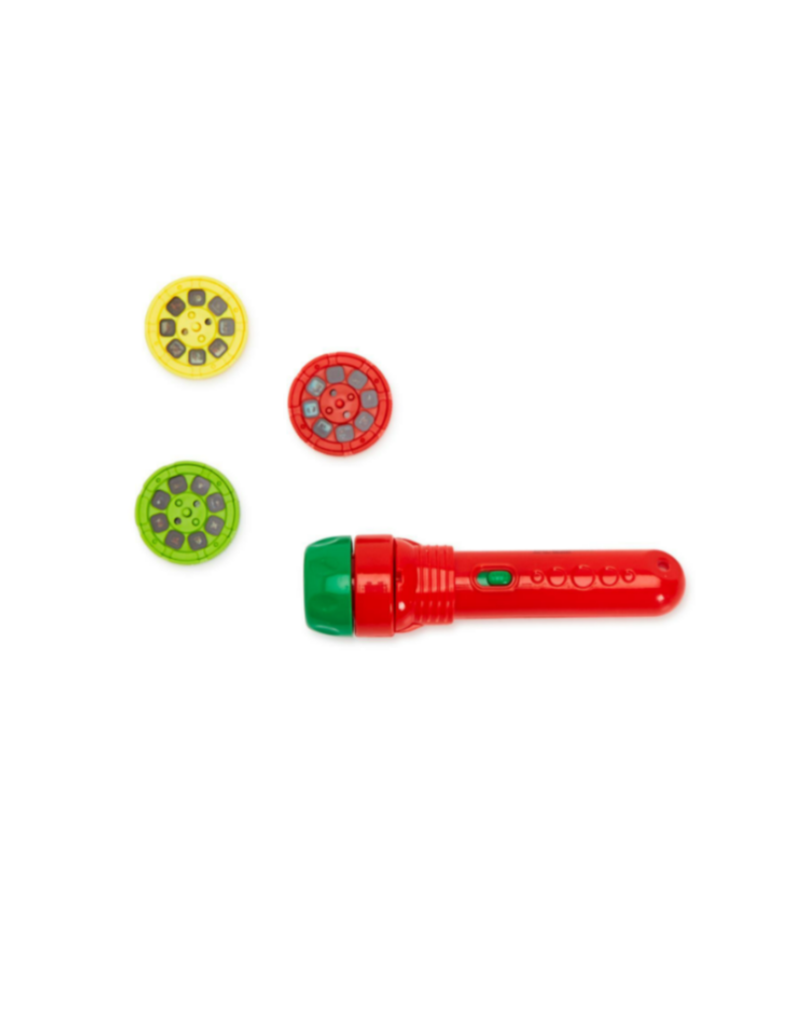 Two's Company Christmas Projection Torch with 3 Sliding Discs