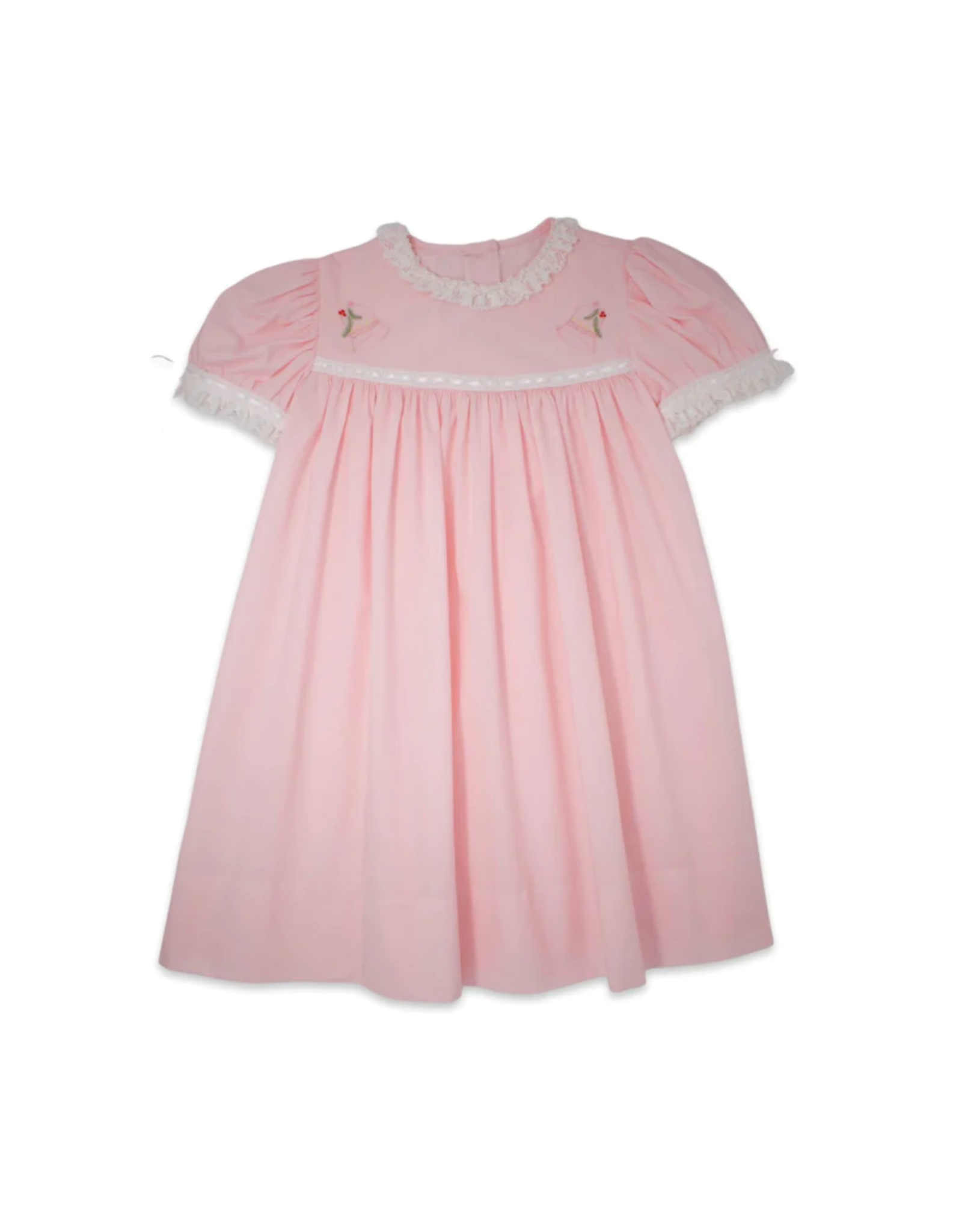LullabySet Tiny Town Dress - Pink Batiste