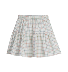 Little English Jillian Skirt, Hunter Tattersall - 7