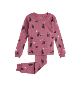 Girls Birthday Pajama SS Pima Set - Mini Macarons Boutique