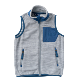 Prodoh Colorblock Fleece Vest - Oyster Mushroom