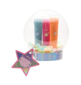 Iscream Winter Wonderland Lip Gloss & Bath Confetti Set
