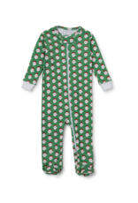Lila + Hayes Parker Zipper Pajamas, Hey Santa