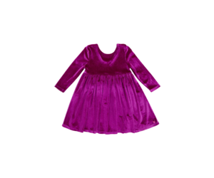 strapless open back dress Pink Chicken Girls' Steph Velour Dress - Little Kid - Pink - Size 4